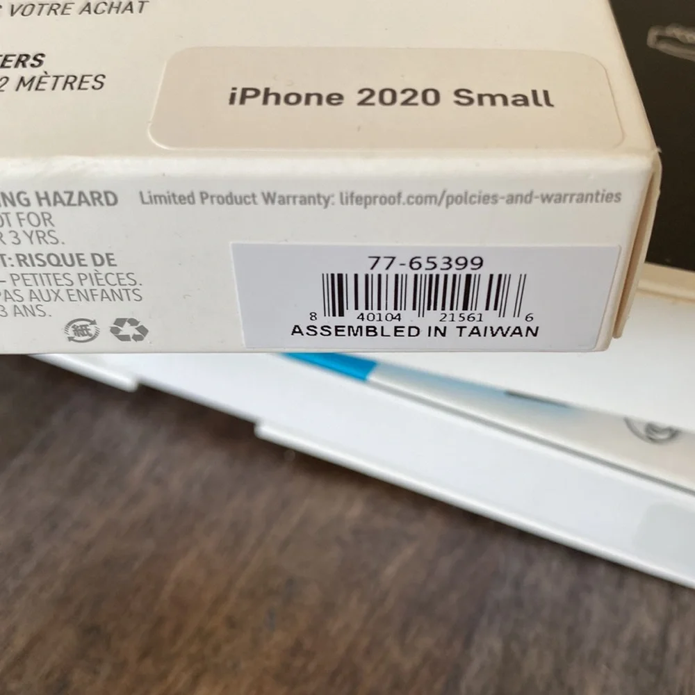 LifeProof Wake Case for iPhone 12 Mini Blue/gray recycled ocean plastic new